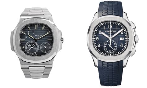 patek philippe nautilus vs aquanaut